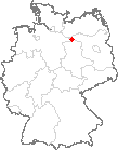 Karte Gartow, Elbe